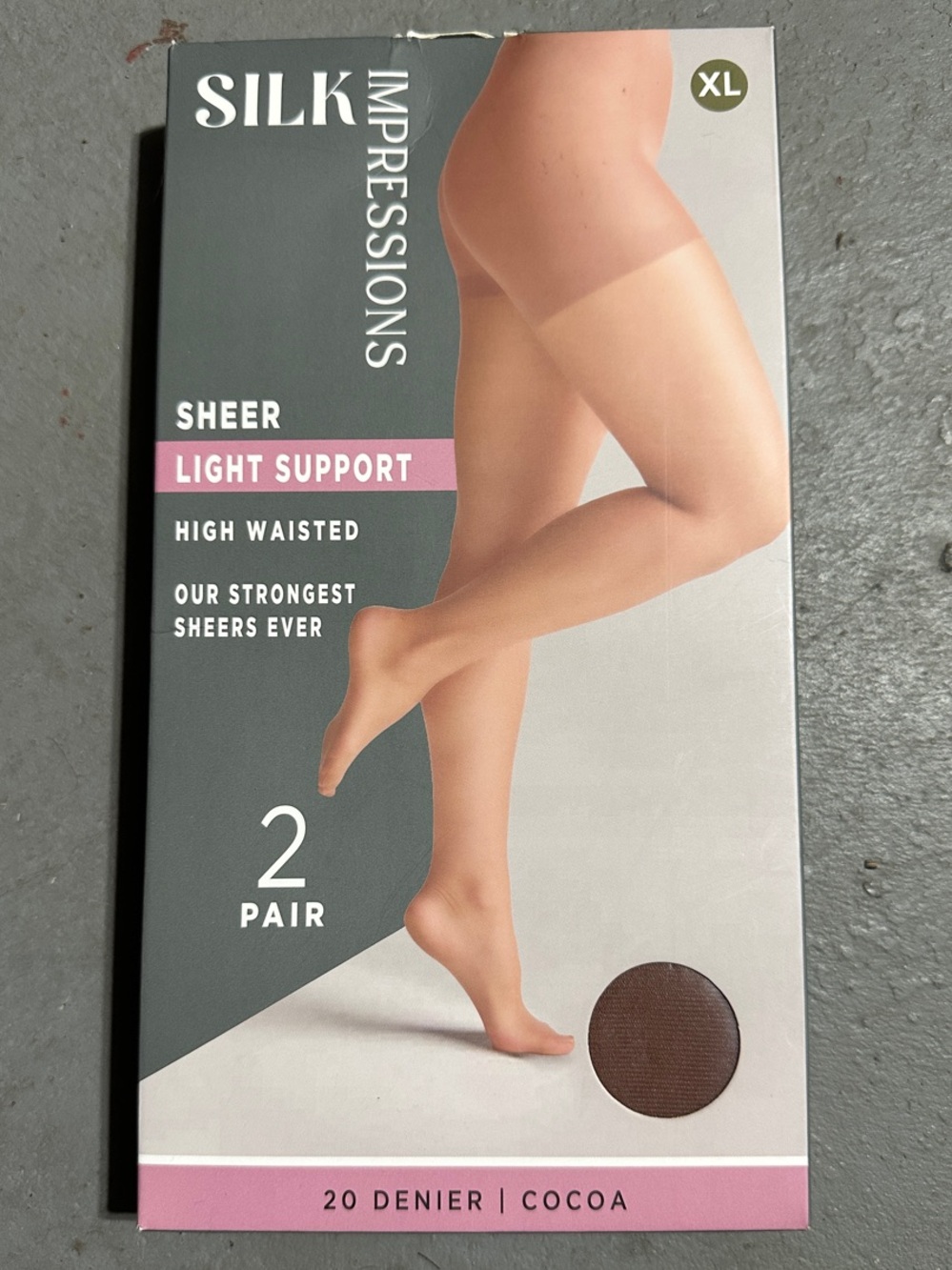 Sheer Light Support High-Waisted Tights